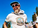 Ultramarathon runner Jeff Browning suffered a heart attack in Canada.(Jeff Browning/ Instagram)
