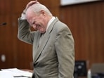 Defense attorney Kevin Reddington expresses frustration amid his cross-examination during the Lindsay Clancy trial.(REUTERS)