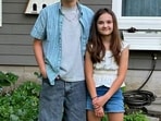 Landon and Charlotte Ghekiere of Billings, Montana, are seen in an undated photo provided by their mother, Erica Schneider. (Erica Schneider via AP)
