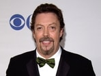 British actor Tim Curry poses for photographers as he arrives for the American Theatre Wing's 59th Annual Tony Awards at Radio City Music Hall in New York, June 5.
