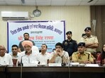 Rana, an MLA from Radaur, was in Karnal for the monthly meeting of the district public relations and grievance redressal committee. (HT)