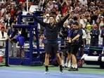 The farewell Federer missed: New York lights up with drone tribute for icon