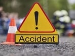 The bus, on the Sihor-Tana-Varal route, mounted a footpath and crashed into the wall of Bharucha Club.