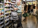 US PCE inflation rose to 3.7% in July as income and spending grew. (Photo by ANGELA WEISS / AFP)(AFP)