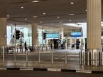 An empty arrivals area at the Dubai International Airport, following the United States and Israel strikes on Iran, in Dubai, United Arab Emirates, March 2, 2026.(REUTERS)