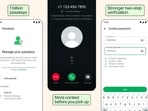 WhatsApp gets new security features.