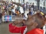 The alleged poor water quality of Rail Neer cropped up after social media posts mentioned that the railways’ bottled water brand contained impurities. (Photo by Gurpreet Singh/Hindustan Times)
