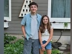 A 12-year-old girl, Charlotte Ghekiere, heroically called 911 during a shooting at her family's home in Montana.