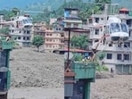 Flash floods hit Nepal on Wednesday.(X/@NepaliArmyHQ)