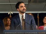 New York mayor Zohran Mamdani.