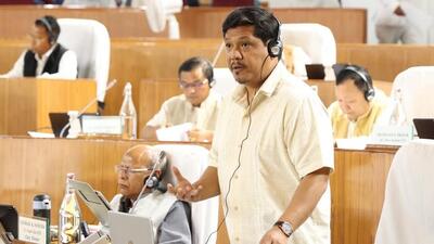 Sangma said the government would convey the assembly’s decision to the Centre. (HT Photo) Sangma said the government would convey the assembly’s decision to the Centre. (HT Photo)