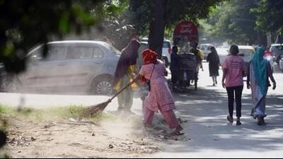 The ongoing strike has already disrupted sanitation services in several towns and cities. (HT Photo for representation)