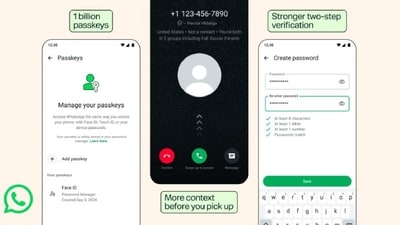 WhatsApp gets new security features. (WhatsApp) WhatsApp gets new security features. (WhatsApp)