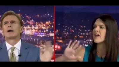 Ex-Obama adviser gets emotional, ‘storms off’ live TV as Lindsay Clancy supporters are blasted (@TCorbettDillon/X) Ex-Obama adviser gets emotional, ‘storms off’ live TV as Lindsay Clancy supporters are blasted (@TCorbettDillon/X)
