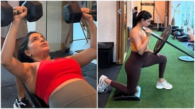 Samantha Ruth Prabhu's inspiring workout routine during her pregnancy. Samantha Ruth Prabhu's inspiring workout routine during her pregnancy.