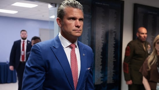Pete Hegseth did not publicly give a reason for General Randy George’s dismissal.(REUTERS)