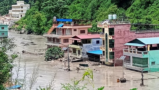Nepal floods: U.S. citizens are advised to avoid affected areas and contact family or tour companies.(HT_PRINT)