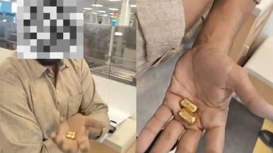 Officials noted that while the seized quantity was relatively small, the method of attempted smuggling stood out.(Screenshots from video (@PTI_News/X))