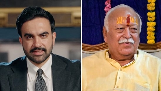 Zohran Mamdani received calls by some activists and political figures calling for the Mayor to cancel RSS' Mohan Bhagwat’s rally at Madison Square Garden. (Reuters/PTI)