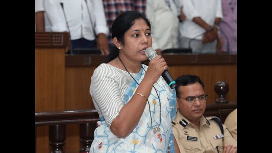 Nagpure said her statement about mandal workers facing no trouble was primarily about civic arrangements. (HT)