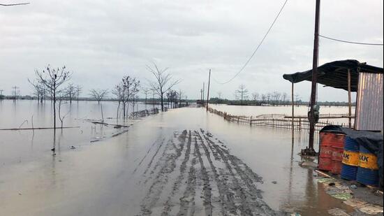 The July disaster claimed more than 80 lives and displaced lakhs of people across Sivasagar, Charaideo and surrounding areas. (ANI)