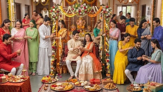 రక్షాబంధన్ రోజు ఈ రంగుల్లో దుస్తులు ధరిస్తే శుభ ఫలితాలు.. మీ రాశి ఏ రంగో చూడండి! (gemini ai)