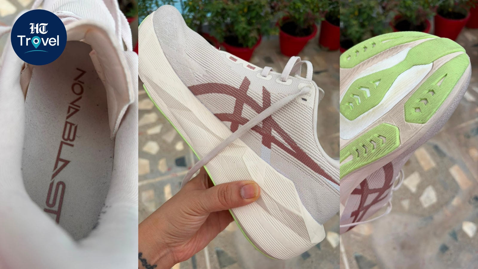 Asics Novablast 6 details (Hindustan Times)