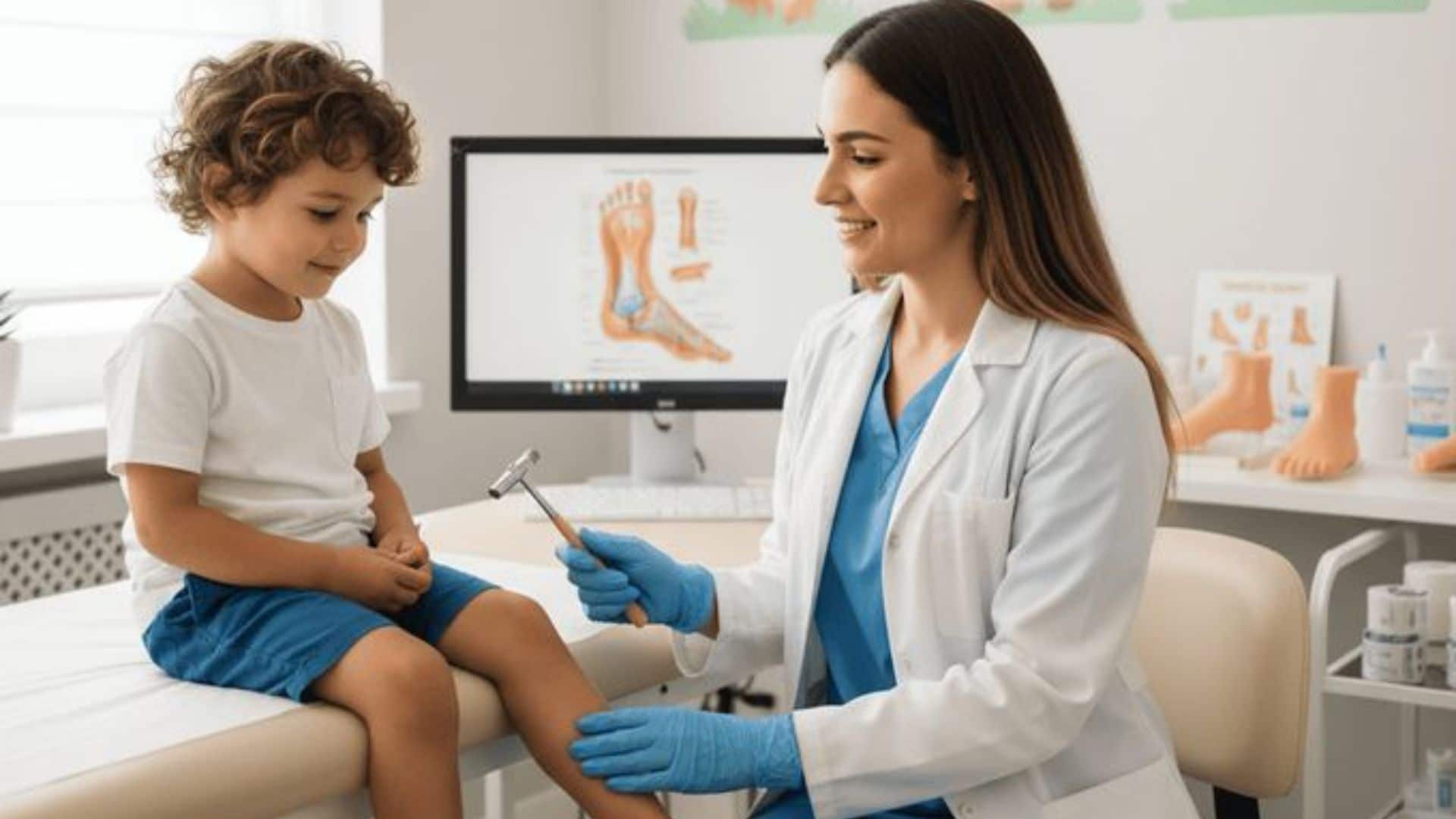 Children's knee alignment does not always need medical intervention. (Pinterest)