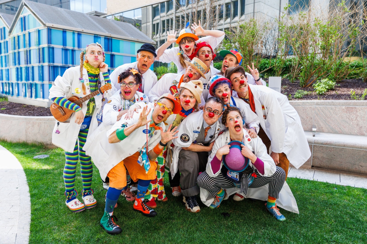 Rolincik continues to use her clowning, including as part of the Laughter League at Boston Children's Hospital.