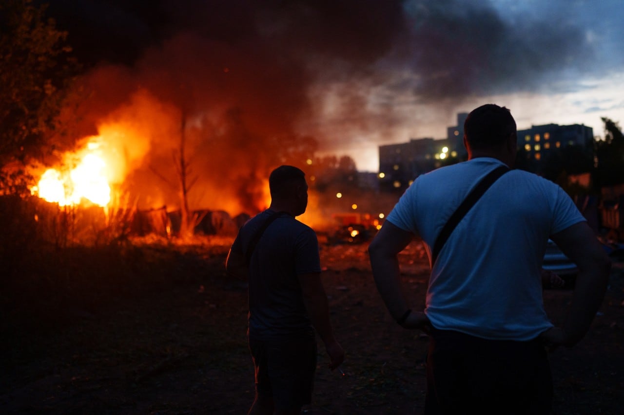 A large Russian missile and drone attack targeted Kyiv in July.