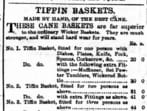 Advertisement from The Bombay Gazette, December 20, 1890. (SOURCED)