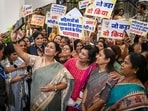 Delhi CM, Rekha Gupta, said registration for the scheme began on August 1 and more than 922,000 women have registered so far.(HT Photo/Sanchit Khanna)