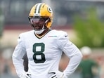 Green Bay Packers running back Josh Jacobs remains at risk of an NFL suspension following his offseason arrest.