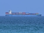 As per the British maritme agency, an "unknown projectile" struck a tanker near the Omani coast, causing a fire to breakout.