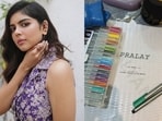 Kalyani Priyadarshan posted a glimpse of her time in Mumbai. 