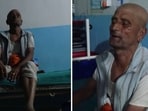 A 68-year-old man said his wife got buried in mud right before his eyes. 