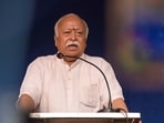 File photo of Rashtriya Swayamsevak Sangh (RSS) chief Mohan Bhagwat.