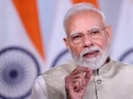 Prime Minister Narendra Modi virtually addresses the youth at the 'Khelo India Dialogue' on Thursday. (DPR PMO)