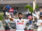 Sonal Dinusha hit his second century of the match to help Sri Lanka salvage a draw after being asked to follow on in the second Test against India.