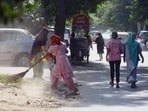 The ongoing strike has already disrupted sanitation services in several towns and cities. (HT Photo for representation)