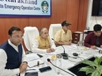 Vinay Ruhela, Vice-Chairman, State Advisory Committee, Disaster Management Department, and Lt Col Raghuvir Singh Bhandari (retd) held a review meeting with district magistrates here on Thursday