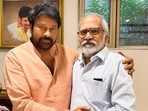 Chiranjeevi shared a pic with the veteran actor to mourn his demise.