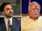 Zohran Mamdani received calls by some activists and political figures calling for the Mayor to cancel RSS' Mohan Bhagwat’s rally at Madison Square Garden. (Reuters/PTI)