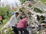 The crash took place near the Ganga barrage.
