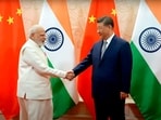 Prime Minister Narendra Modi with Chinese President Xi Jinping during a meeting, in Tianjin, China in 2025. (PMO)
