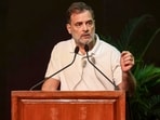 LoP in the Lok Sabha and Congress MP Rahul Gandhi addresses 'Hara Bhara Swaraj: A Tribute to Rajiv Gandhi's Vision' on the birth anniversary of former prime minister Rajiv Gandhi, at Jawahar Bhawan, in New Delhi.