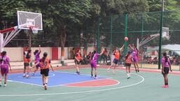 540 girls from 15 regions compete in CISCE national basketball tournament in Noida 540 girls from 15 regions compete in CISCE national basketball tournament in Noida