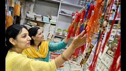 Chandigarh: Cartoon characters, eco-rakhis still a crowd puller Chandigarh: Cartoon characters, eco-rakhis still a crowd puller
