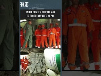India Sends 37.5 Tonnes of HADR Supplies to Flood-Ravaged Nepal