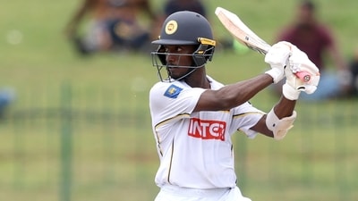 Keshara Nuwantha played a crucial role in the fightback, scoring a valuable 46 and sharing a century partnership with Sonal Dinusha to frustrate India. (ANI Photo) Keshara Nuwantha played a crucial role in the fightback, scoring a valuable 46 and sharing a century partnership with Sonal Dinusha to frustrate India. (ANI Photo)